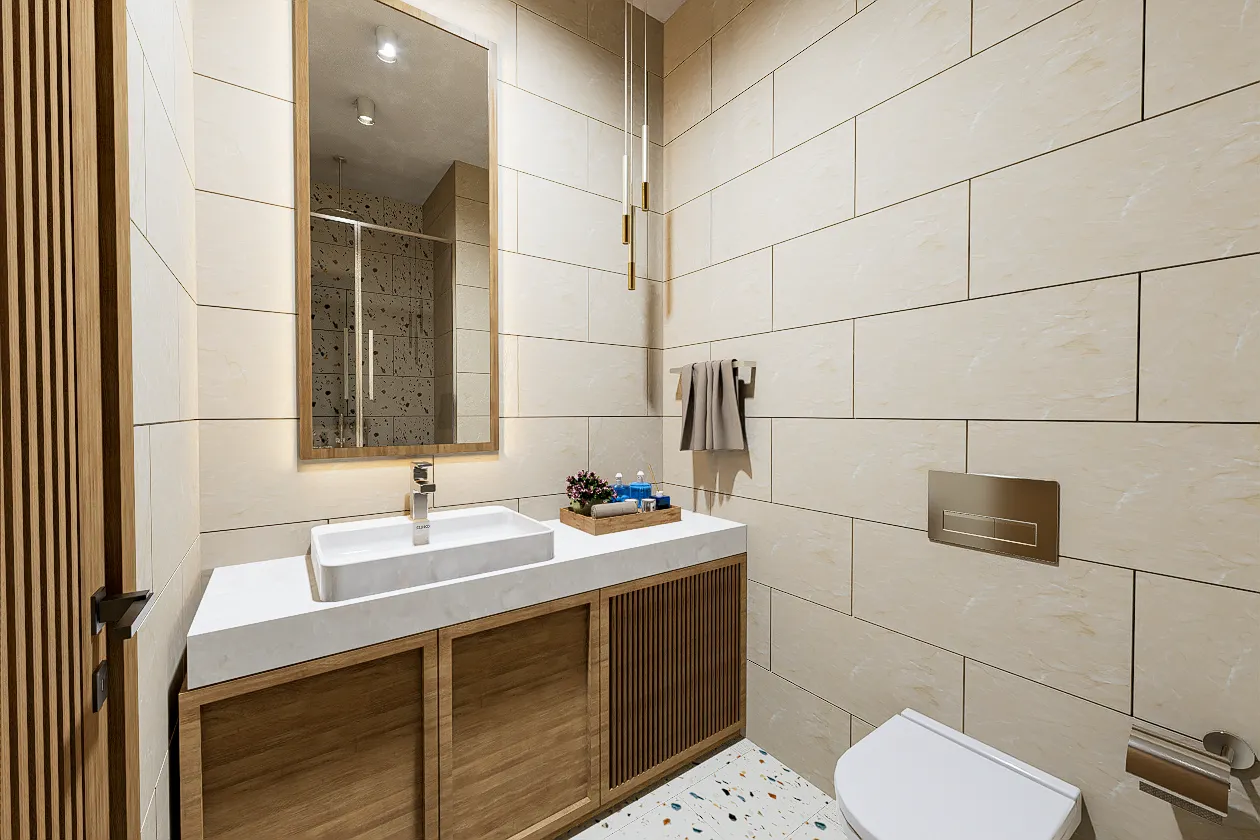 1+1 Banyo Detay